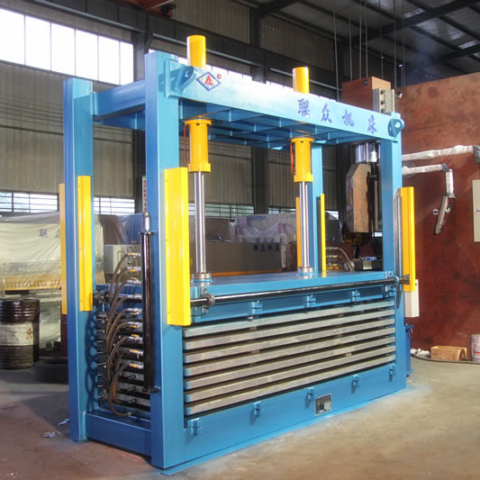 防盜門、膠合闆熱壓機