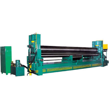 挂車用上輥萬能式卷闆機