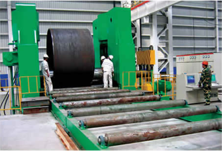 特大型上輥萬能式卷闆機