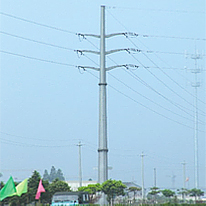 路燈杆設備成品展示